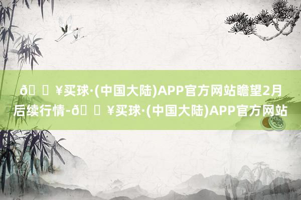 🔥买球·(中国大陆)APP官方网站　　瞻望2月后续行情-🔥买球·(中国大陆)APP官方网站